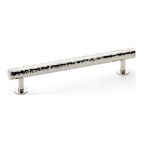 AW817-160-PN • Polished Nickel • Alexander & Wilks Leila Hammered Cabinet Pull